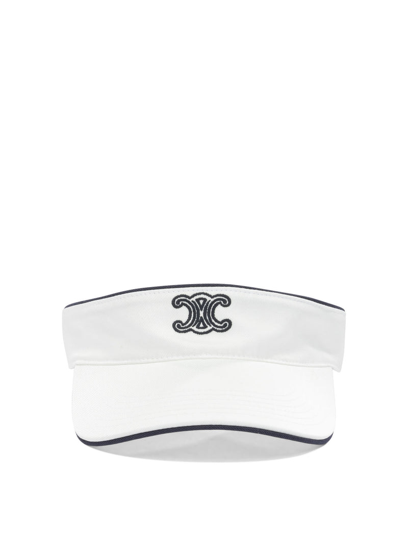 Celine Celine Cotton Hat White Women - World Class Fashion