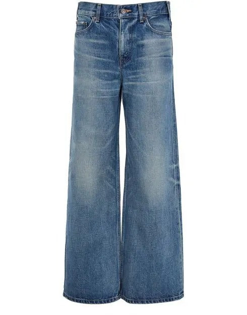 Celine Celine Jolene Wide Fit Jeans Light Blue - World Class Fashion
