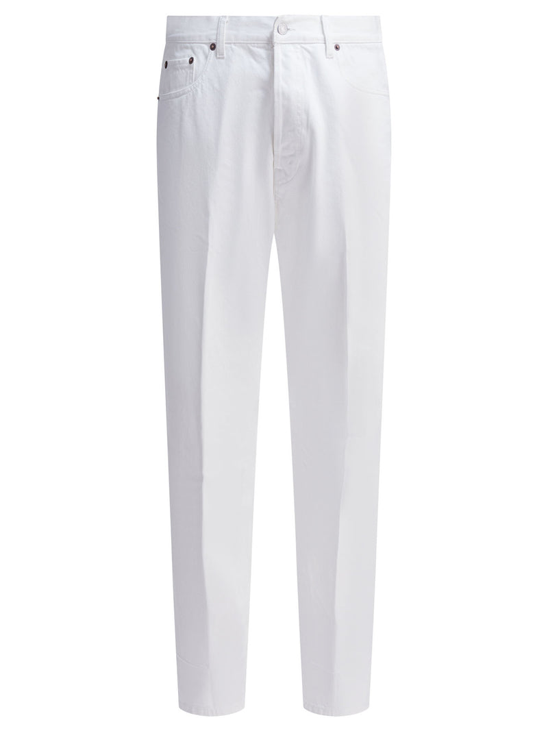 Celine Celine 001 Jeans boyfriend blancos - World Class Fashion