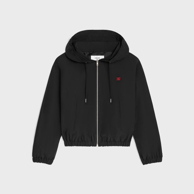 Celine Celine Nylon Windbreaker Black Women - World Class Fashion