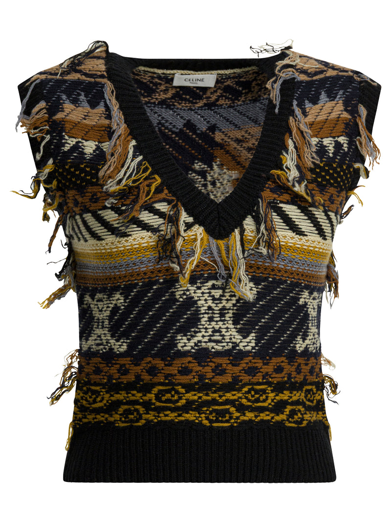 Celine Celine Cashmere Knitwear Brown Women - World Class Fashion