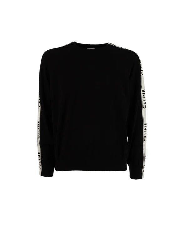 Celine Celine Jersey Cuello Redondo Hombre Negro - World Class Fashion