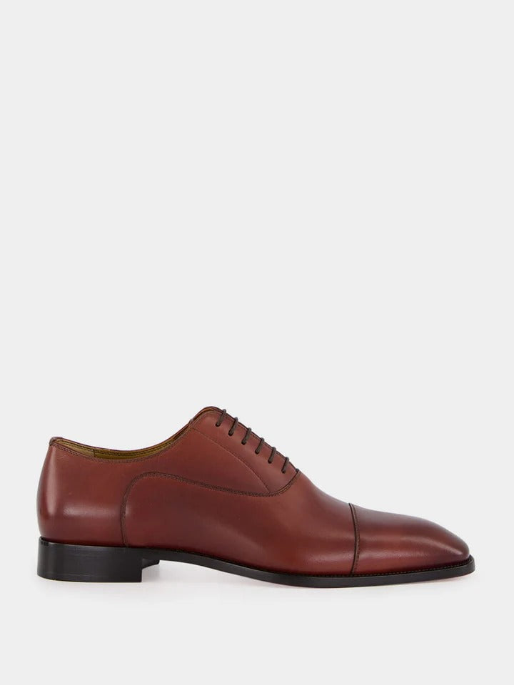 Christian Louboutin Christian Louboutin Greggory Oxfords Marrones Hombre - World Class Fashion