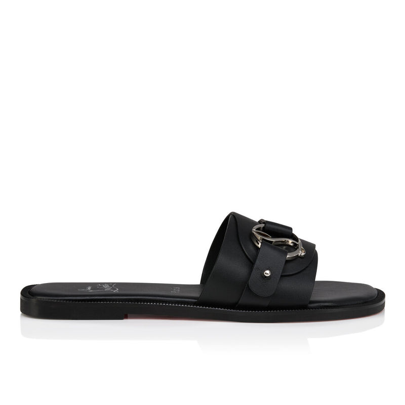 Christian Louboutin Christian Louboutin Her In Rome Slides Black Women - World Class Fashion