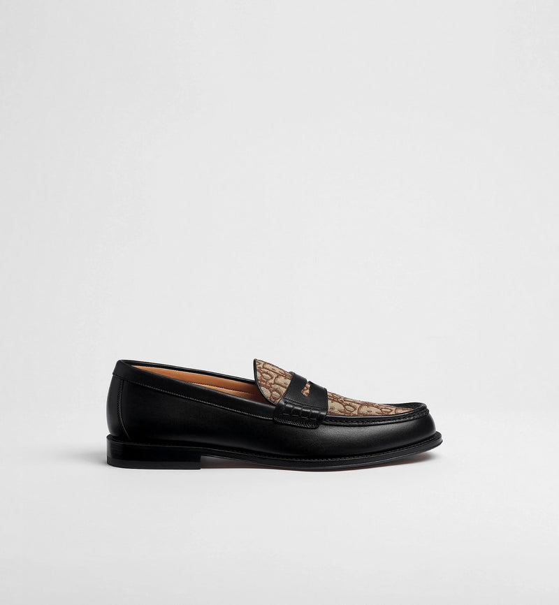 Dior Mocasines Dior Granville negros para hombre - World Class Fashion
