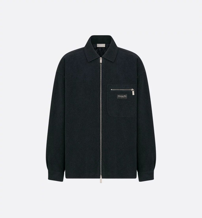 Dior Dior Christian Dior Couture Overshirt Jacket Blue - World Class Fashion