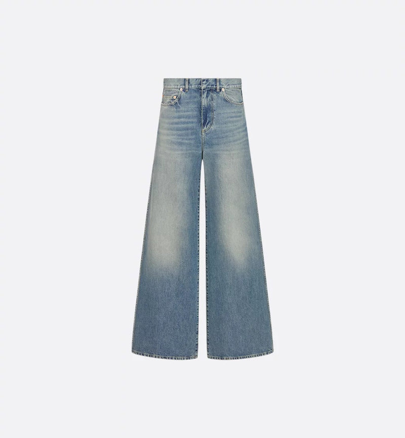 Dior Dior Flared Jeans In Denim - World Class Fashion