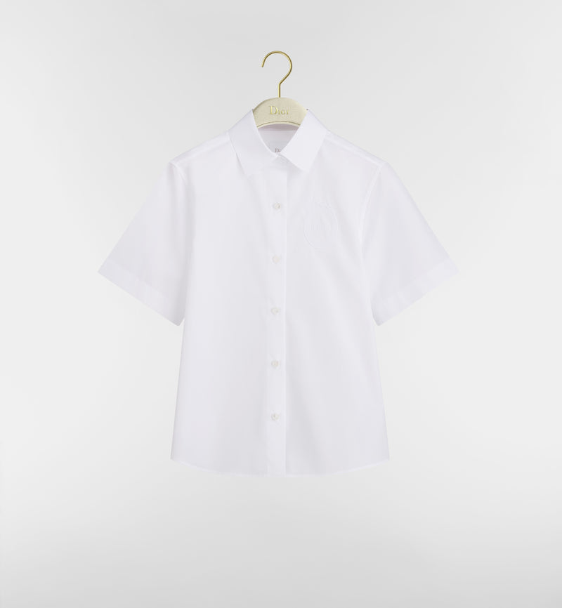 Dior Dior Dior Médaillon Short Sleeves Shirt White - World Class Fashion