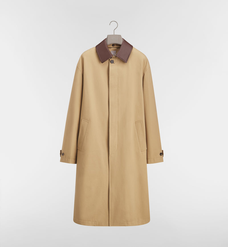 Dior Dior Long Coat with Embroidery Beige - World Class Fashion