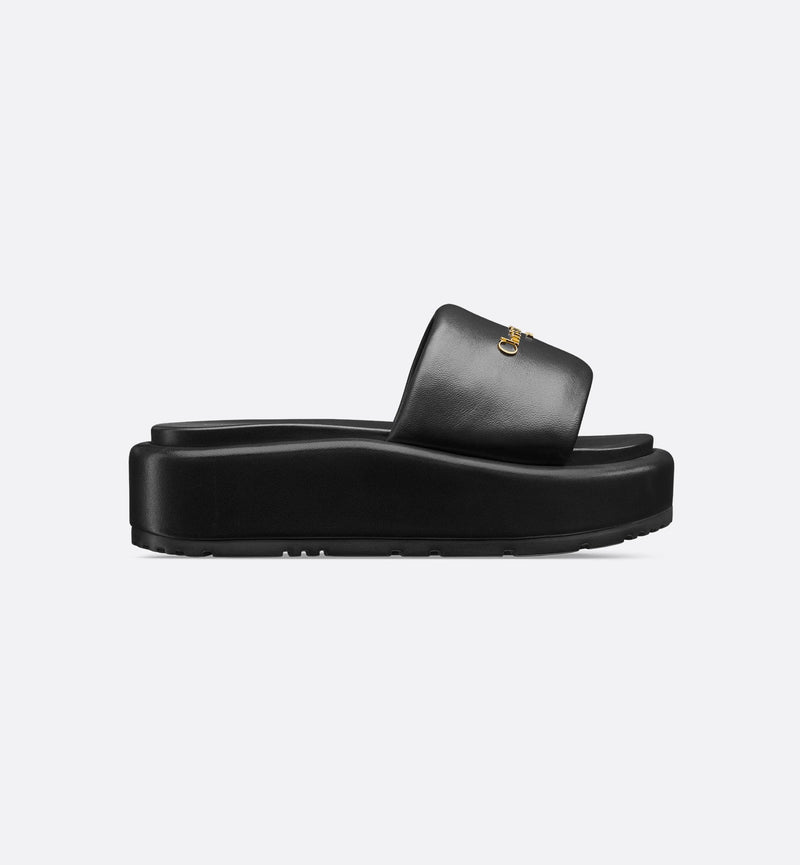 Dior Dior D-Lane Platform Sandals Black Women - World Class Fashion