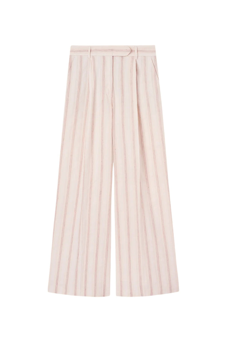 Fedeli Fedeli Cotton Wide Leg Pants White Women - World Class Fashion