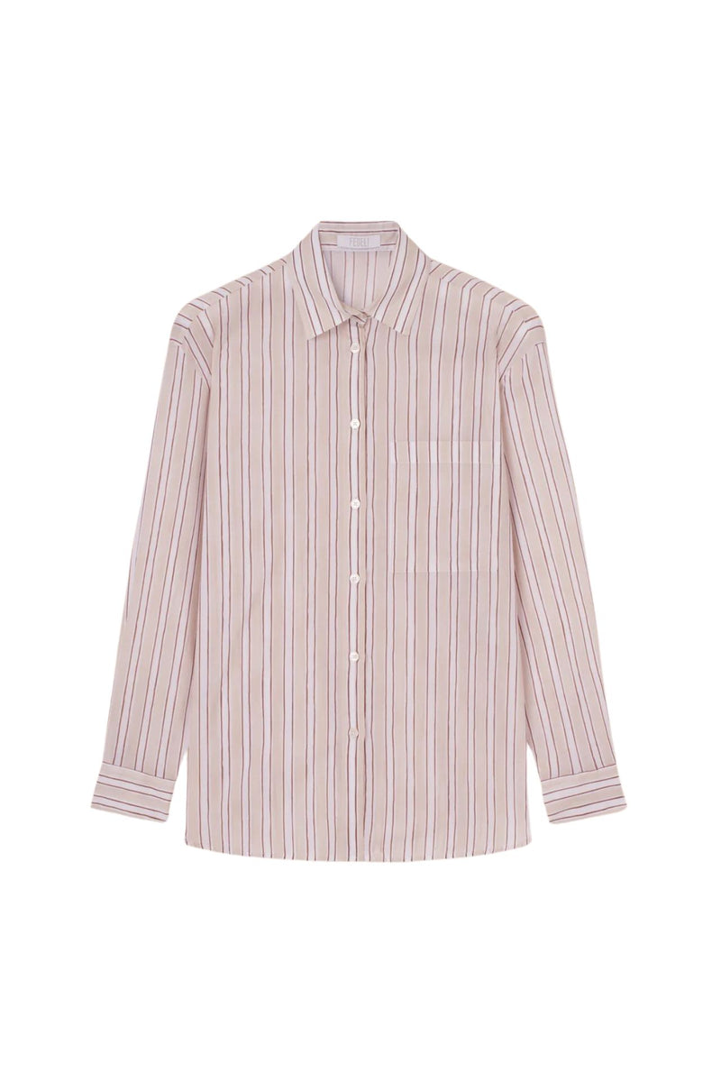 Fedeli Fedeli Cotton Blend Shirt Pink Women - World Class Fashion