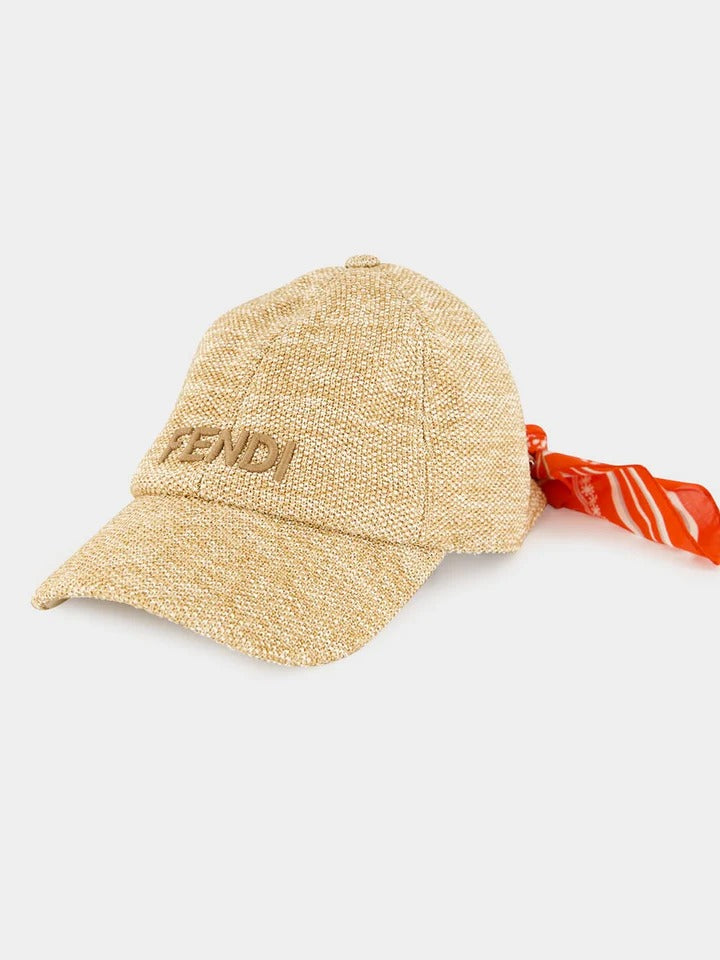 Fendi Fendi Baseball Fabric Hat - World Class Fashion