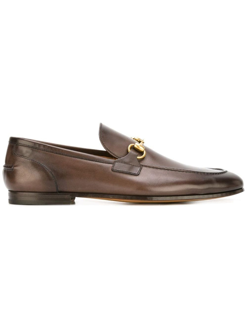 Gucci Mocasines Gucci Jordaan Marrones Hombre - World Class Fashion