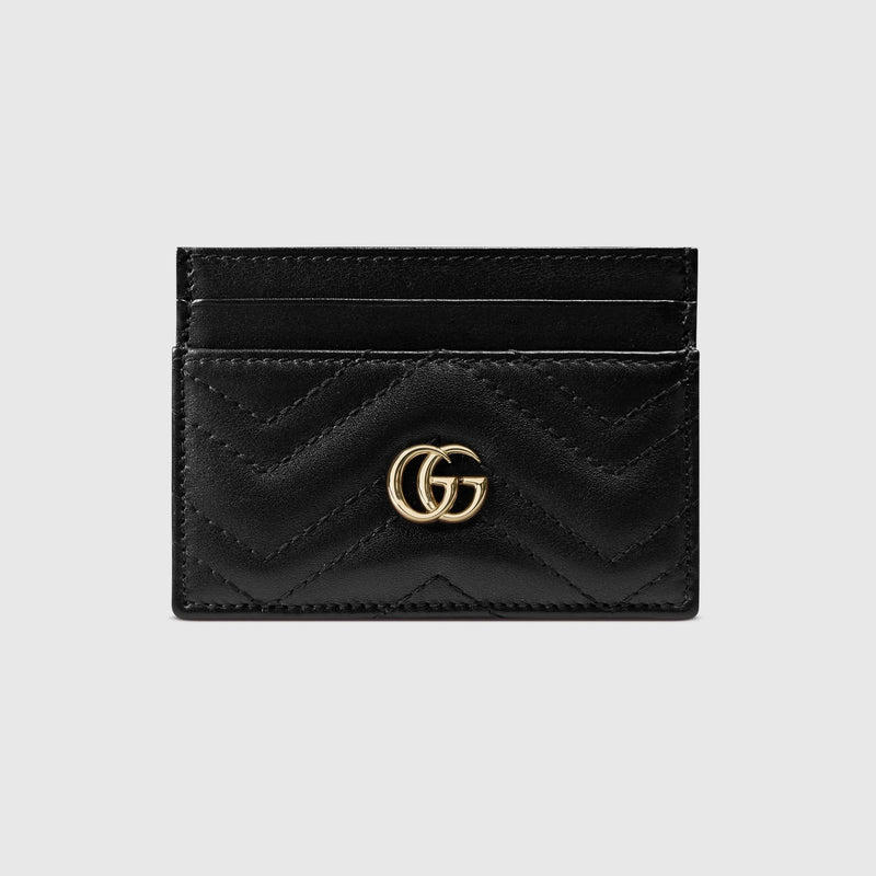 Gucci Gucci GG Marmont Card Holder Black Women - World Class Fashion