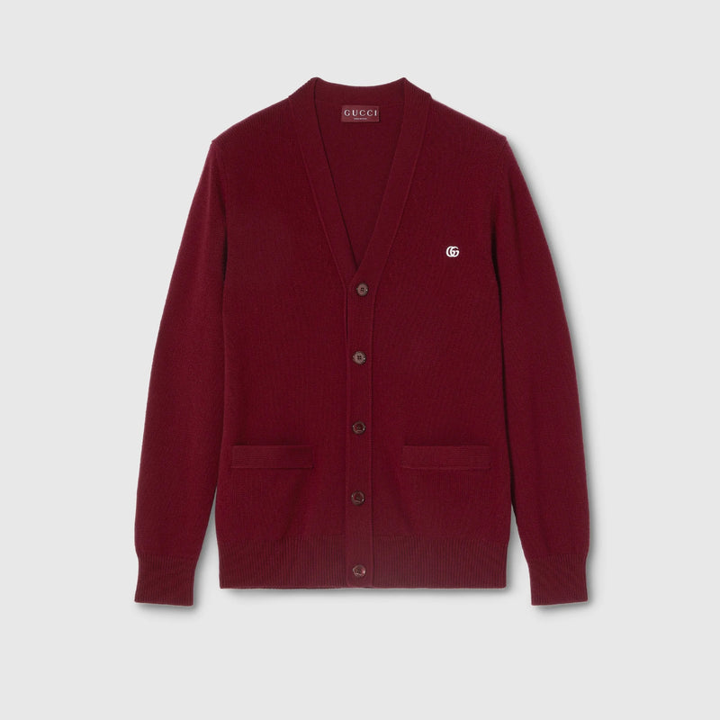 Gucci Gucci Wool and Cashmere Cardigan Red Men - World Class Fashion