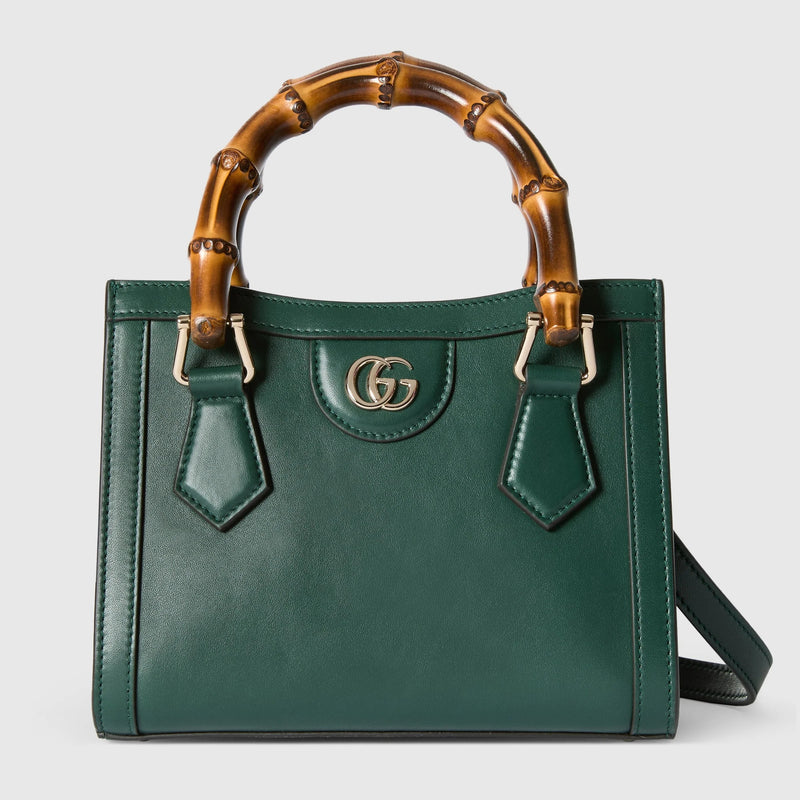 Gucci Bolso de mano Gucci Diana verde - World Class Fashion