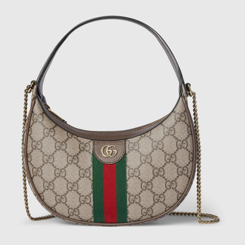 Gucci Gucci Ophidia Small Handbag Beige - World Class Fashion