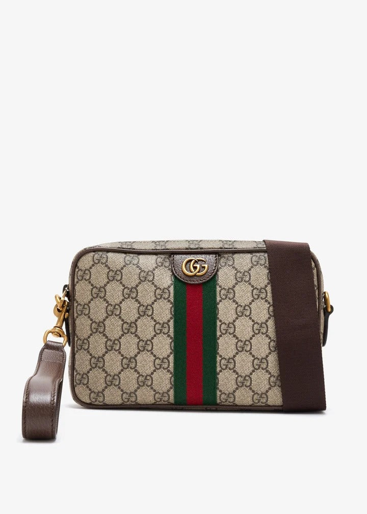 Gucci Bolso bandolera Gucci Ophidia Beige para hombre - World Class Fashion