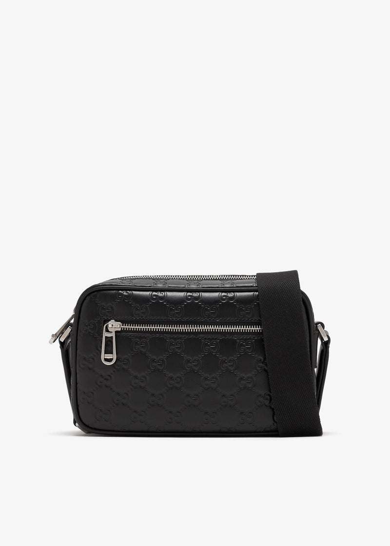 Gucci Gucci Gg Emblem Crossbody Bag - World Class Fashion