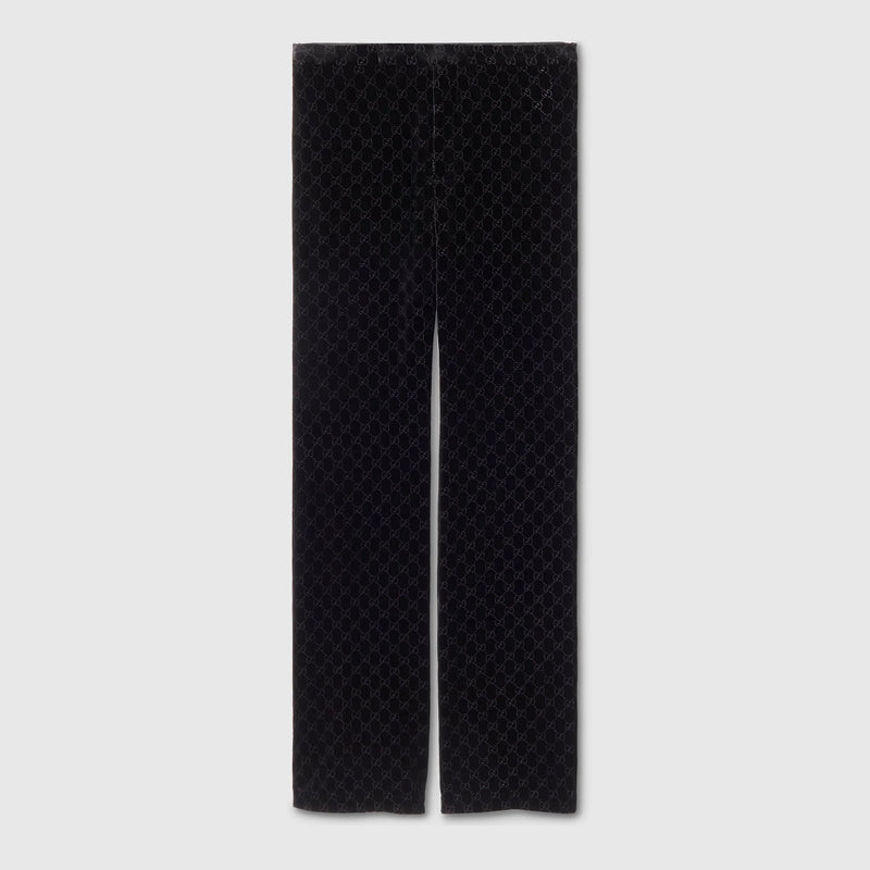 Gucci Gucci GG Velvet Pants Black Men - World Class Fashion