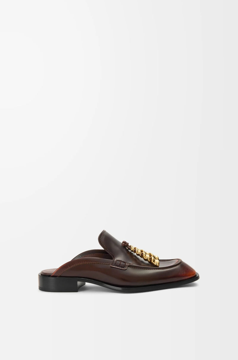 Loewe Loewe Edge Mule Loafers Brown Women - World Class Fashion