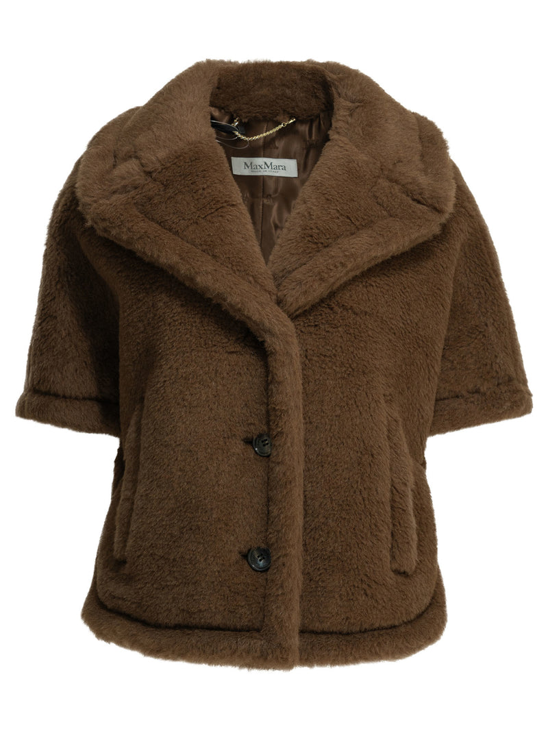 Max Mara Abrigo Max Mara de Lana y Alpaca Mixta Marrón para Mujer - World Class Fashion