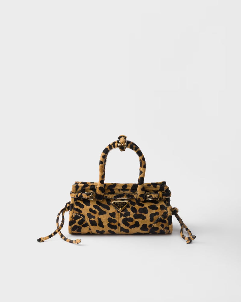 Prada Prada Bonnie Small Handbag Beige - World Class Fashion