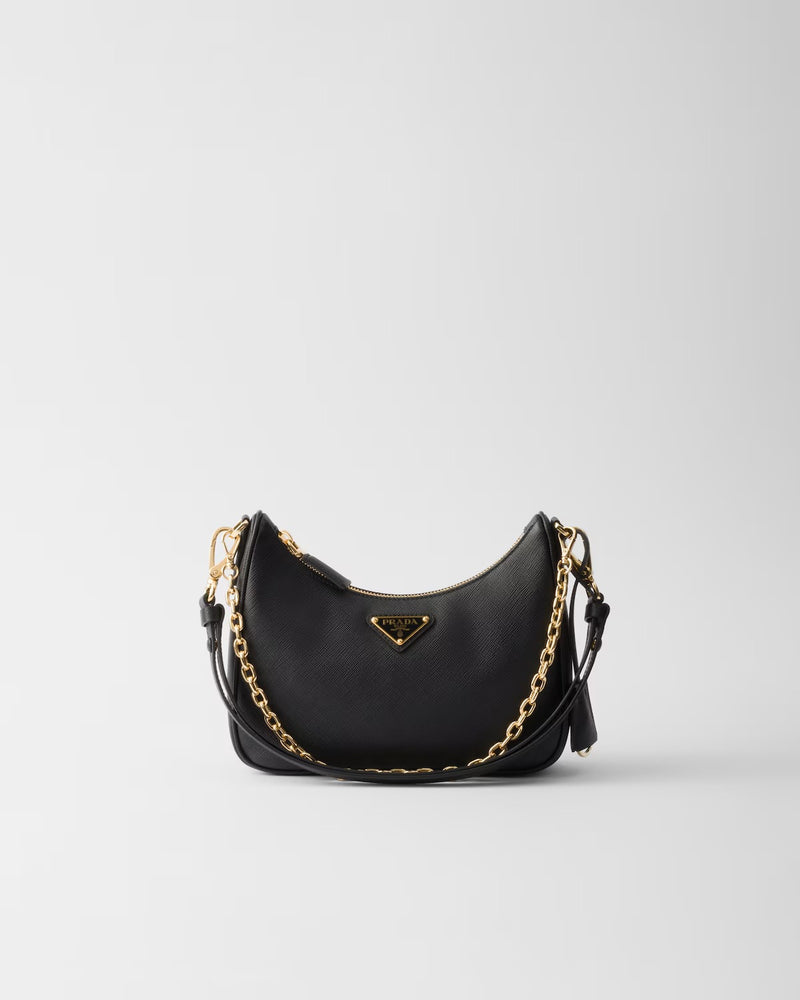 Prada Bolso Bandolera Prada Re-Edition Negro - World Class Fashion