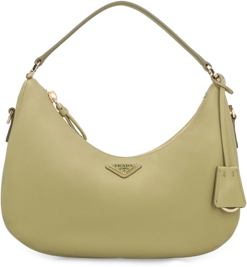 Prada Bolso Prada Hobo de mano suave verde - World Class Fashion