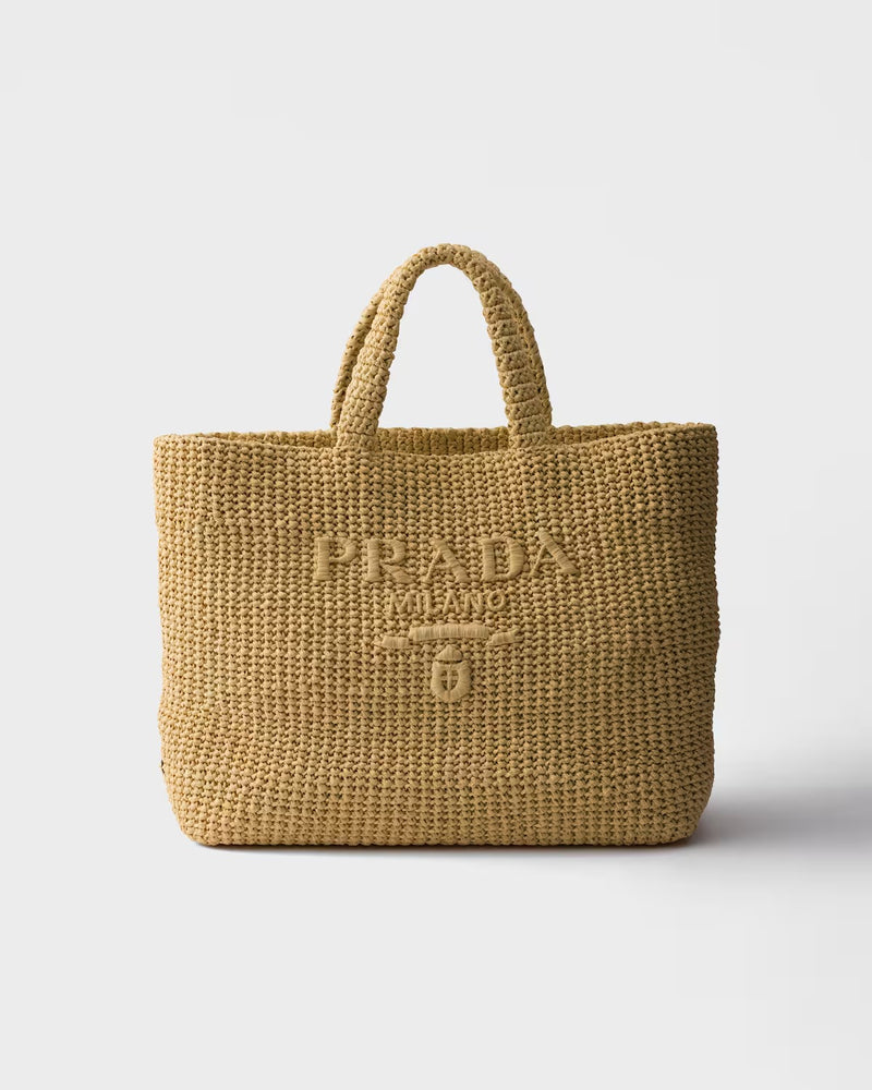 Prada Prada Large Shoulder Bag Beige Women - World Class Fashion
