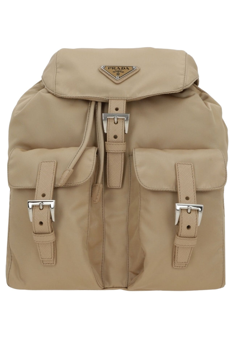 Prada Prada Re-nylon Backpack Beige Women - World Class Fashion