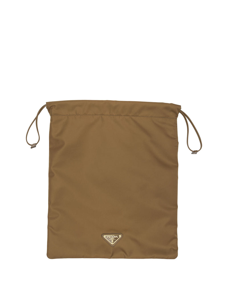 Prada Prada Women Beauty Case Brown Re-Nylon - World Class Fashion