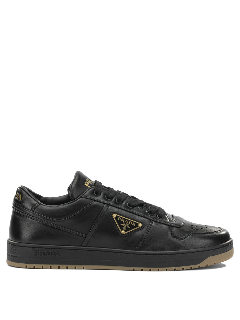 Prada Zapatillas Prada Downtown negras de hombre - World Class Fashion