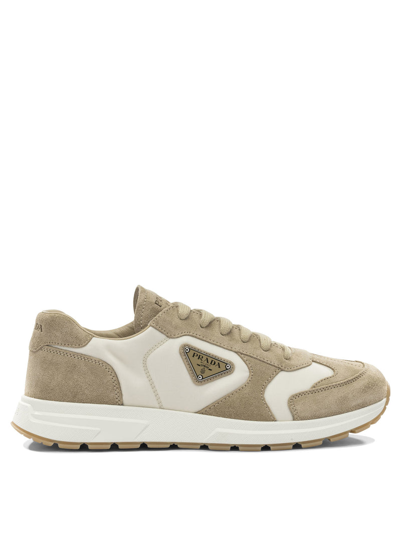 Prada Zapatillas Prada Prax beige para hombre - World Class Fashion