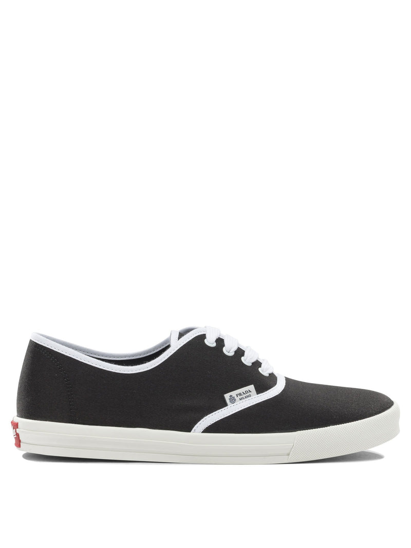 Prada Prada Zapatillas de algodón Negras Hombre - World Class Fashion