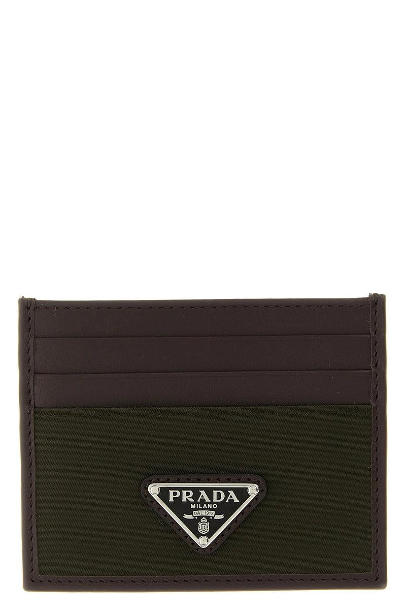 Prada Tarjetero Prada Re-Nylon negro - World Class Fashion
