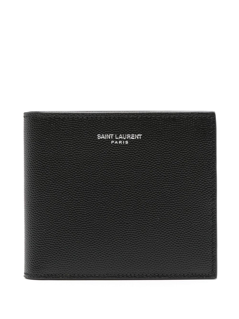 Saint Laurent Saint Laurent East/West Wallet Black Calfskin Men - World Class Fashion