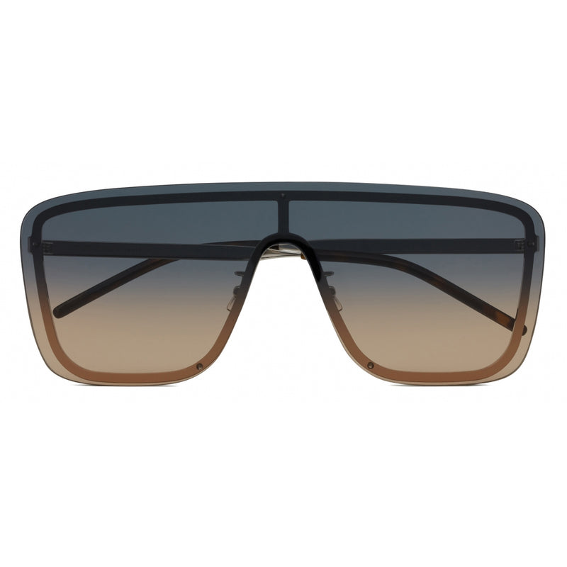 Saint Laurent Saint Laurent SL 364 Mask Sunglasses Brown - World Class Fashion