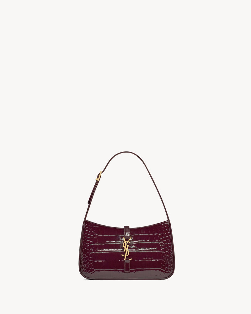 Saint Laurent Saint Laurent Le 5 À 7 Small Shoulder Bag Bordeaux - World Class Fashion