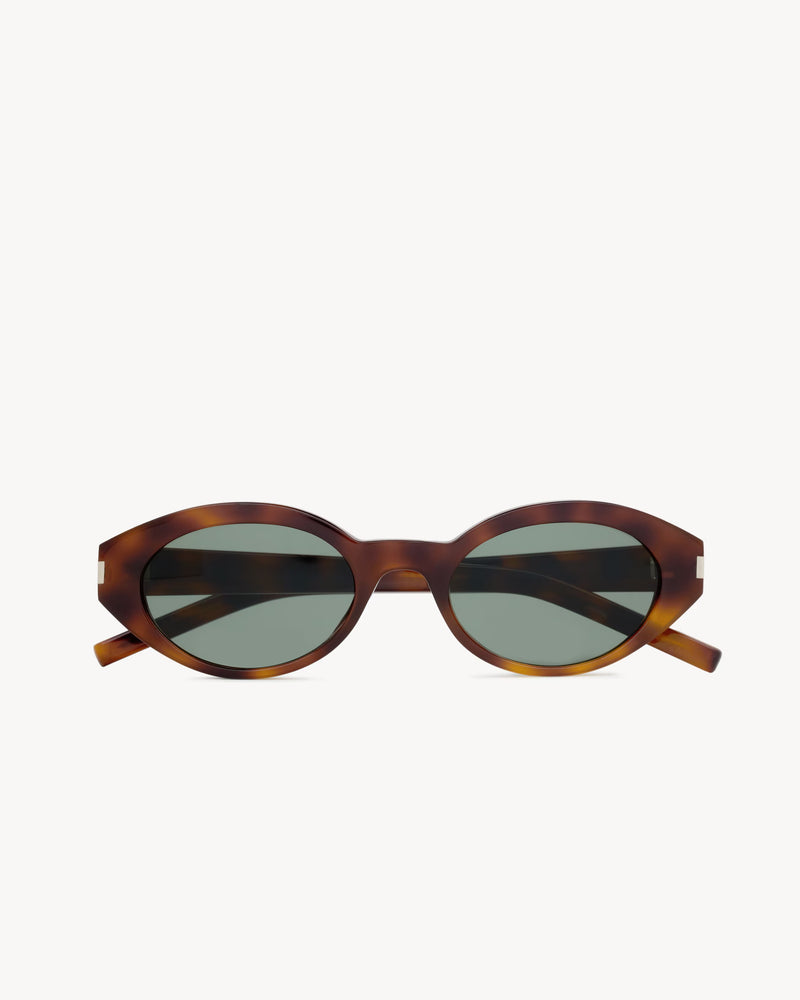 Saint Laurent Saint Laurent SL 567 Sunglasses Brown Women - World Class Fashion
