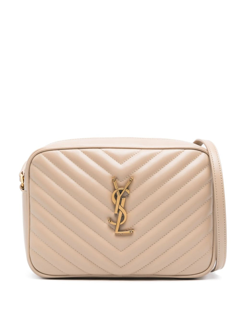 Saint Laurent Saint Laurent Lou Camera Bag Beige Women - World Class Fashion