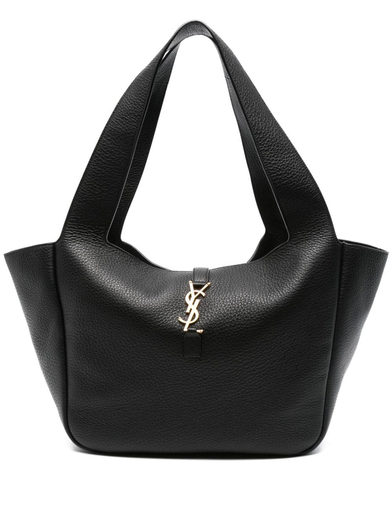 Saint Laurent Bolso de Hombro Mediano Saint Laurent Cabas Negro - World Class Fashion