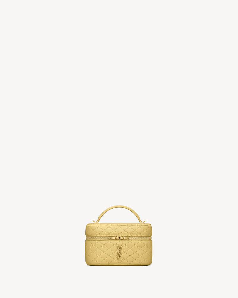 Saint Laurent Bolso Gaby Mini de Saint Laurent en amarillo - World Class Fashion