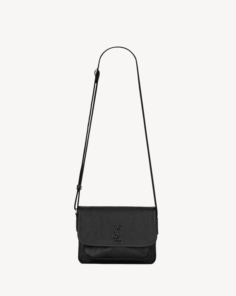 Saint Laurent Bolso Bandolera Pequeño Niki de Saint Laurent Negro - World Class Fashion
