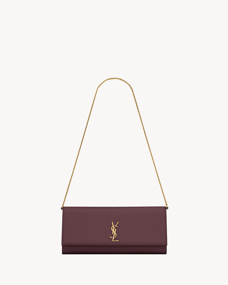 Saint Laurent Saint Laurent Kate Small Clutch Bordeaux Women - World Class Fashion