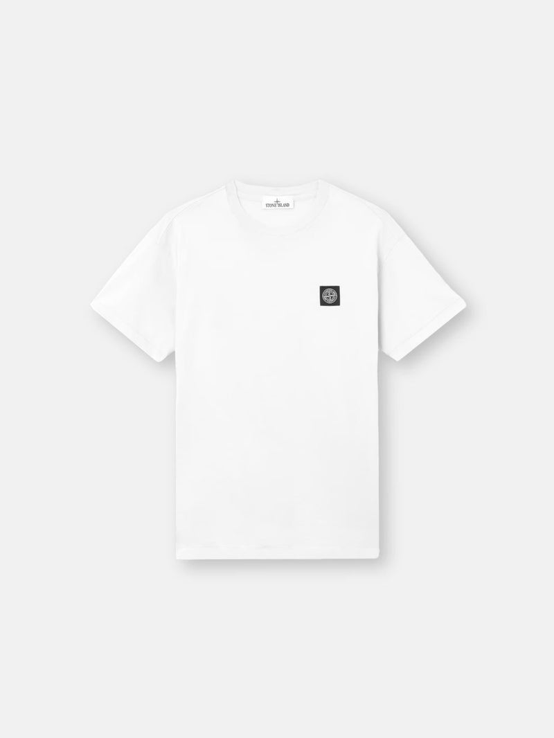 Stone Island Stone Island Compass Patch T-Shirt White - World Class Fashion