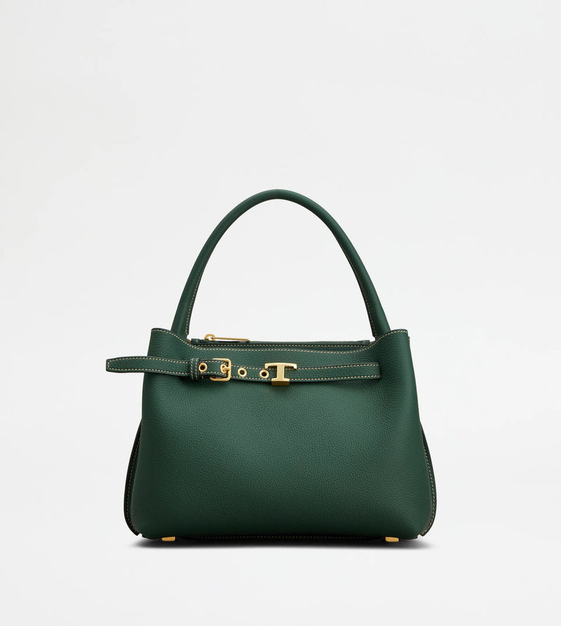 Tod’s Bolso de mano pequeño Tod's T Timeless verde - World Class Fashion