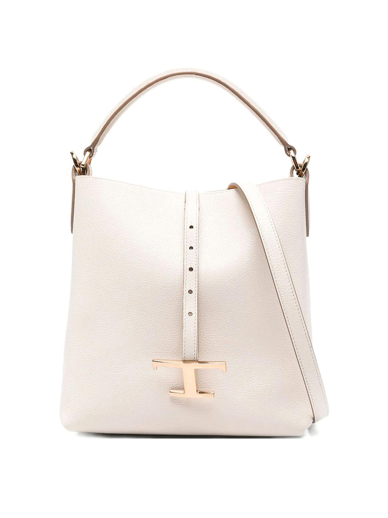 Tod’s Bolso bombonera T Timeless de Tod's en blanco - World Class Fashion