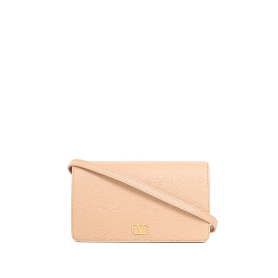 Valentino Garavani Valentino Garavani Vlogo Signature Crossbody Bag Pink - World Class Fashion